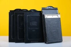 Zeiss Ikon Derval Folding 120 Film Camera With 4 Interchangeable Backs -Photo Camera Gear Store 1 53
