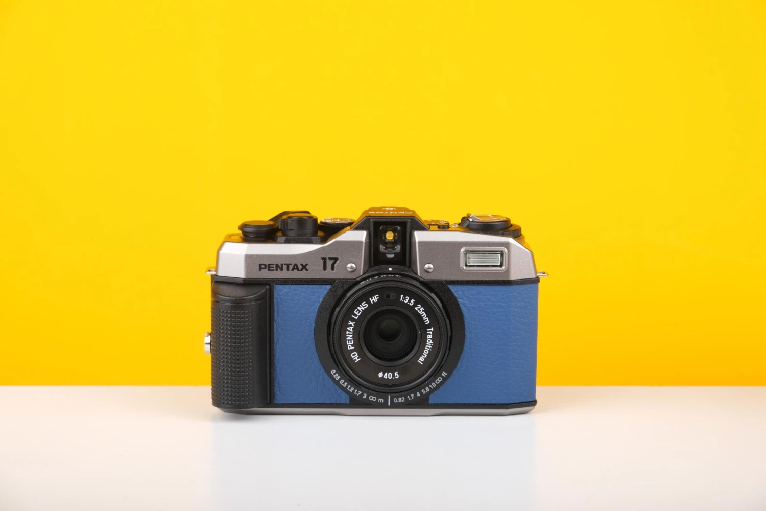 Pentax 17 35mm Half Frame Film Camera Blue Skin + FREE Expired Film Roll + 1 VCH T-shirt 4 Pentax 17 35mm Half Frame Film Camera Blue Skin + FREE Expired Film Roll + 1 VCH T-shirt - Image 4