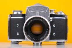 Exakta Varex VX 35mm Film Camera With Carl Zeiss Biotar 58mm F/2 Lens -Photo Camera Gear Store DSCF4851