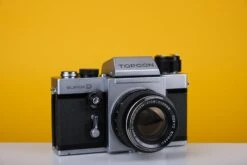 Topcom Super D 35mm Film Camera With Topcor 58mm F/1.8 Lens And Case -Photo Camera Gear Store DSCF6635