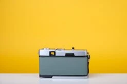 Olympus Trip 35 Vintage 35mm Film Camera With Zuiko 40mm F2.8 Lens And New Grey Leather Skin -Photo Camera Gear Store DSCF7044