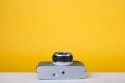 Olympus Trip 35 Vintage 35mm Film Camera With Zuiko 40mm F2.8 Lens And New Grey Leather Skin -Photo Camera Gear Store DSCF7046