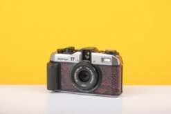 Pentax 17 35mm Half Frame Film Camera Red Skin + FREE Expired Film Roll + 1 VCH T-shirt -Photo Camera Gear Store DSCF9974