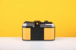 Pentax 17 35mm Half Frame Film Camera Yelow Skin + FREE Expired Film Roll + 1 VCH T-shirt -Photo Camera Gear Store DSCF9989