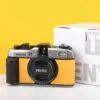 Pentax 17 35mm Half Frame Film Camera Yelow Skin + FREE Expired Film Roll + 1 VCH T-shirt