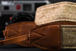 Brown Cotton Leather Camera Strap -Photo Camera Gear Store DSC 7206