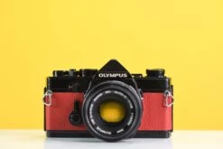 Olympus OM-1 Pre-cut Leather Skin