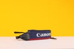 Canon Navy And Red Camera Strap