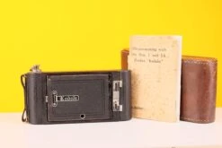 Pocket Kodak Model 1 Folding Film Camera With Original Case And Manual -Photo Camera Gear Store HBLC4479
