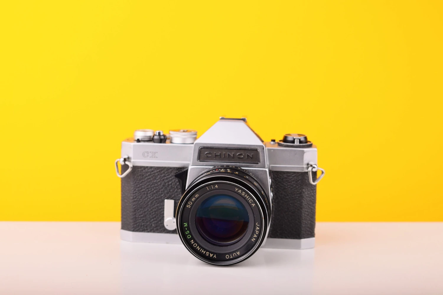 Chinon CX 35mm SLR Film Camera With Yashica 50mm F1.4 Lens 1 Chinon CX 35mm SLR Film Camera With Yashica 50mm F1.4 Lens