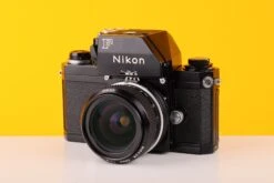 Nikon F 35mm Film Camera With Nikon 28mm F2.8 Lens
