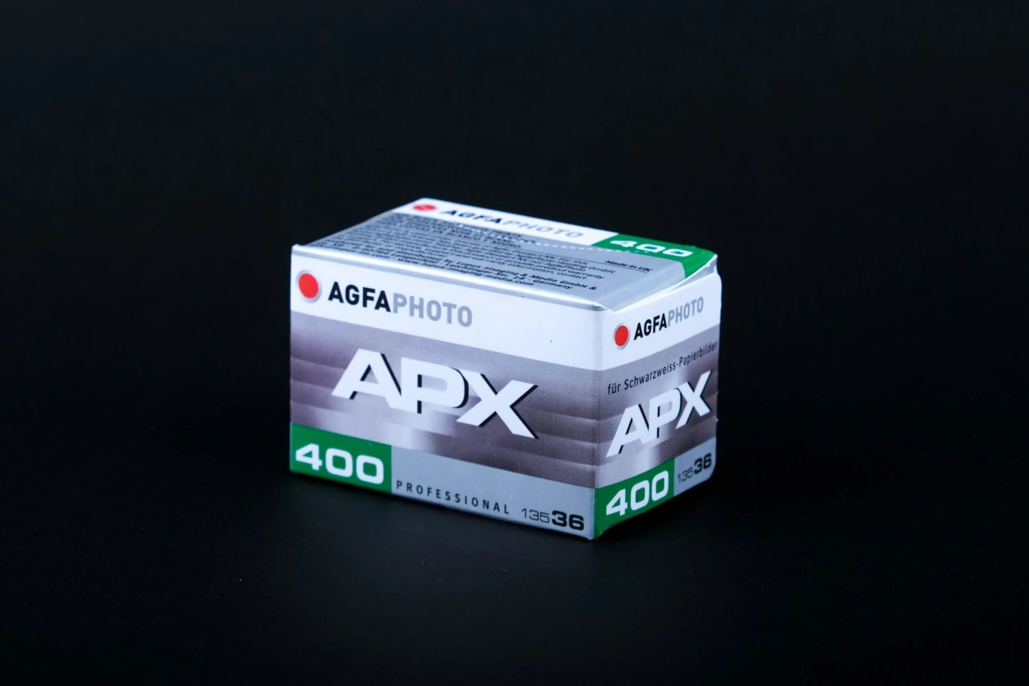 Agfa APX 400 Black And White 35mm Film 36 Exp 1 Agfa APX 400 Black And White 35mm Film 36 Exp