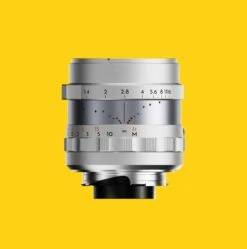 Thypoch Lens Simera 28mm F1.4 For Leica M Mount -Photo Camera Gear Store ThypochFull framePhotographyLensSimera28mmf1.4forLeicaMMountfrontviewsilver