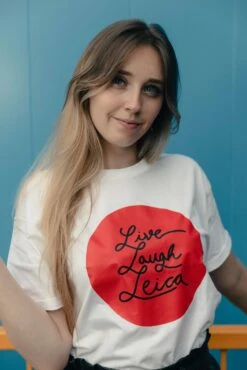 Live Laugh Leica T-Shirt -Photo Camera Gear Store VCH Tshirt 1stPhotoshoot Edits LowRes 28