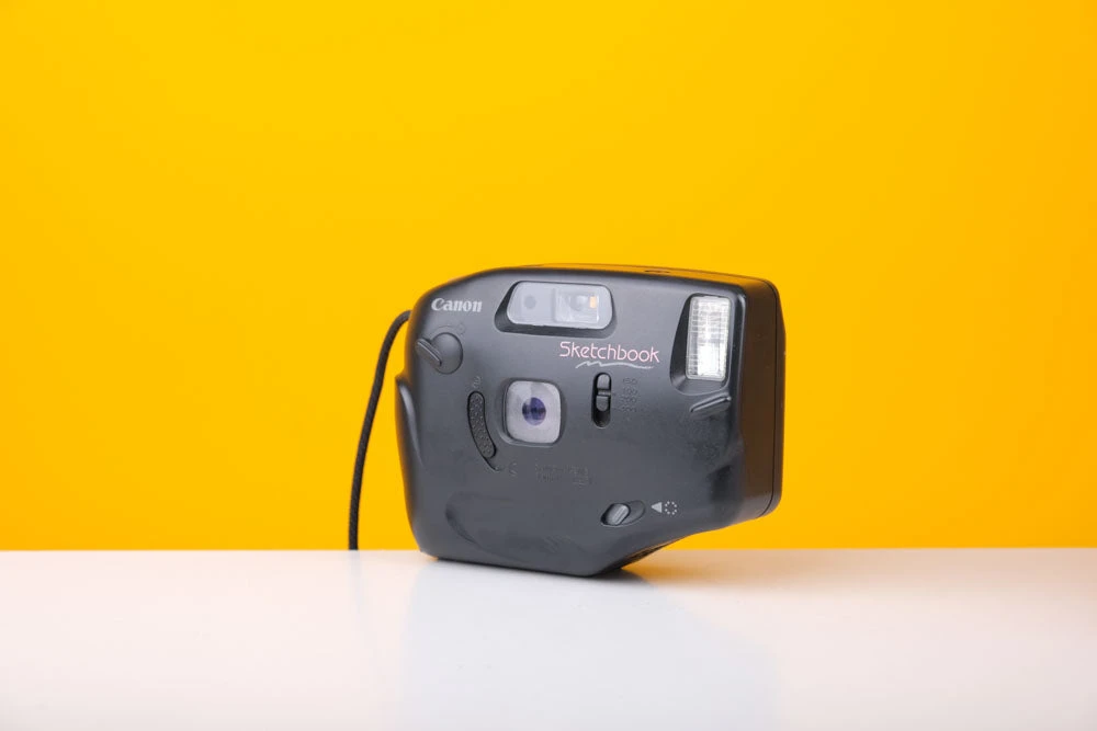 Canon Sketchbook 35mm Point And Shoot Film Camera 1 Canon Sketchbook 35mm Point And Shoot Film Camera