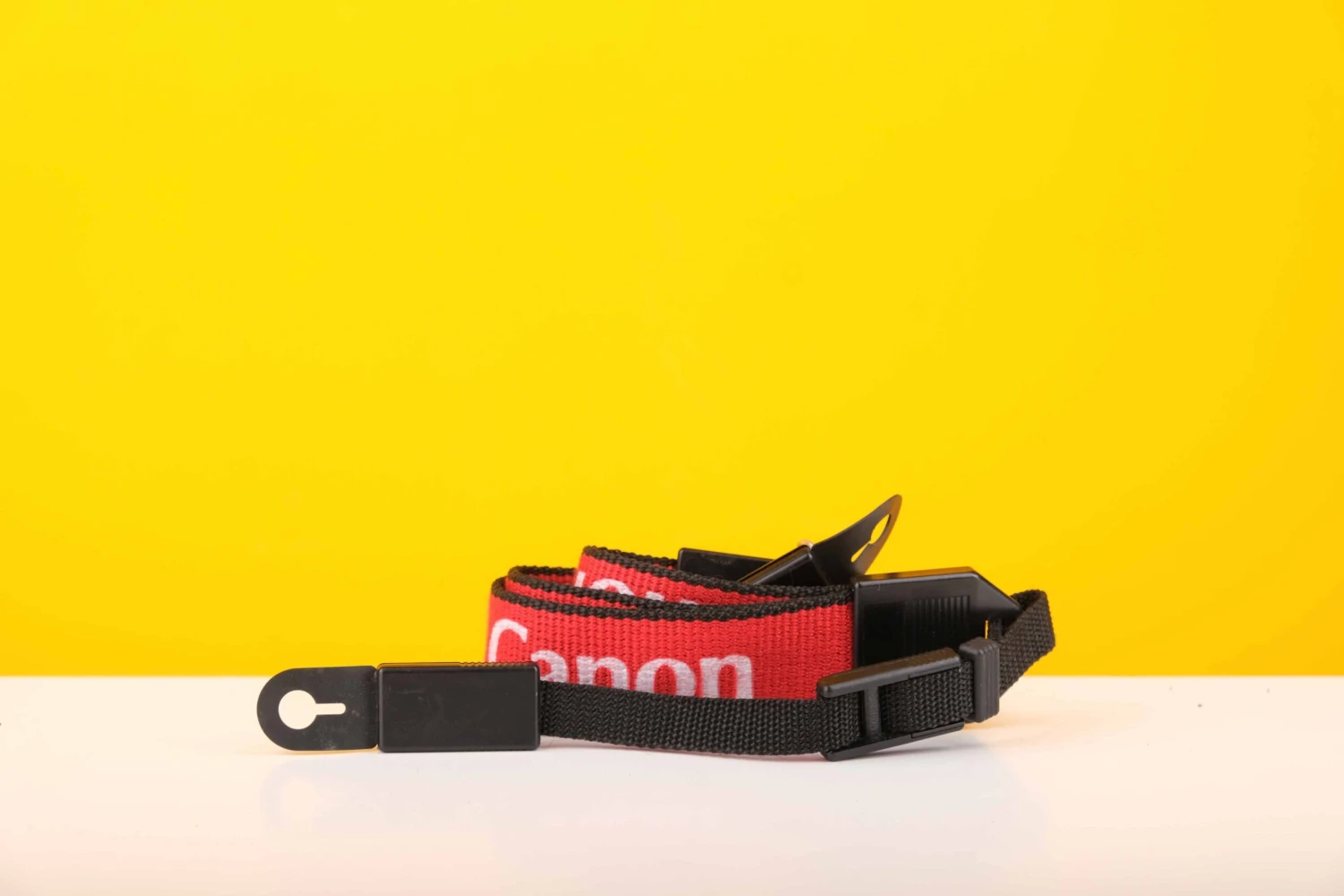 Canon Camera Strap In Red 2 Canon Camera Strap In Red - Image 2