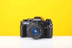 Chinon CE-5 35mm Film Camera With Bell & Howell 28mm F2.8 Lens