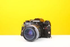 Chinon CE-5 35mm Film Camera With Pentax-A 28-80mm F3.5-4.5 Zoom Lens