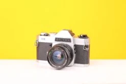 Chinon CX 35mm SLR Film Camera With Super Paragon PMC Auto 24mm F2.8 Lens