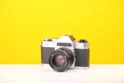 Chinon CX 35mm SLR Film Camera With Helios-44m-4 58mm F2 Lens