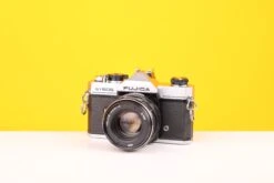 Fujica ST605 35mm SLR Film Camera With Helios-44M-4 58mm F2 Lens