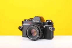 Konica AutoReflex TC 35mm Film Camera With Konica Hexanon AR 50mm F1.8 Lens