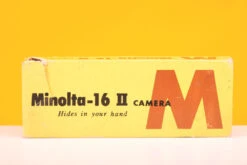 Minolta 16 II Subminiature Viewfinder Film Camera Boxed With Case -Photo Camera Gear Store minolta 16camera 4
