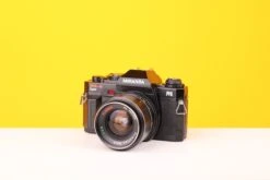 Miranda MS-2 Super 35mm SLR Film Camera With Prinzflex MkII 28mm F2.8 Lens