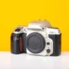Nikon F60 35mm SLR Film Camera Body Silver