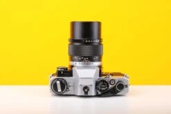 Olympus OM-10 35mm SLR Film Camera With Manual Adapter And Olympus OM-System E.Zuiko Auto-T 135mm F3.5 Lens With Lens Case 7 Olympus OM-10 35mm SLR Film Camera With Manual Adapter And Olympus OM-System E.Zuiko Auto-T 135mm F3.5 Lens With Lens Case -Photo Camera Gear Store olympusom10camerawithlenscase 5