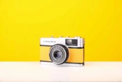 Olympus Trip 35 35mm Film Camera With Zuiko 40mm F2.8 Lens In Yellow