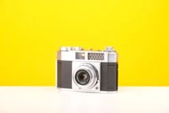 Olympus Wide-E 35mm Rangefinder Film Camera With Leather Case