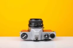 Pentax K1000 35mm Film Camera With SMC Pentax M 50mm F/2 Prime Lens In Orange -Photo Camera Gear Store pentaxk1000 4 197774b5 6223 457d 80f0 120b4801783d