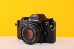Nikon EM 35mm Film Camera With Nikon 50mm F/1.8 Lens