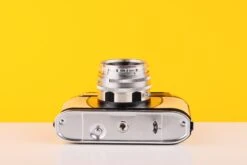 Halina Paulette Electric 35mm Viewfinder Film Camera With Halinar 45mm F2.8 F.C. Lens In Light Yellow -Photo Camera Gear Store proof 16 ef89fbf0 3d89 4f47 b79e e99057a450f6