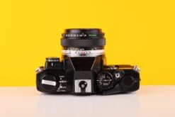 Olympus OM10 Black 35mm SLR Film Camera With Olympus OM-System Zuiko MC Auto-S 50mm F1.8 Lens And Manual Adapter -Photo Camera Gear Store proof 44