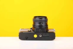 Topcon RE 200 35mm SLR Film Camera With RE Topcor 55mm F1.7 Lens In Grey -Photo Camera Gear Store topcornre200 3