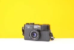 Yashica MF-1 35mm Viewfinder Film Camera With Case